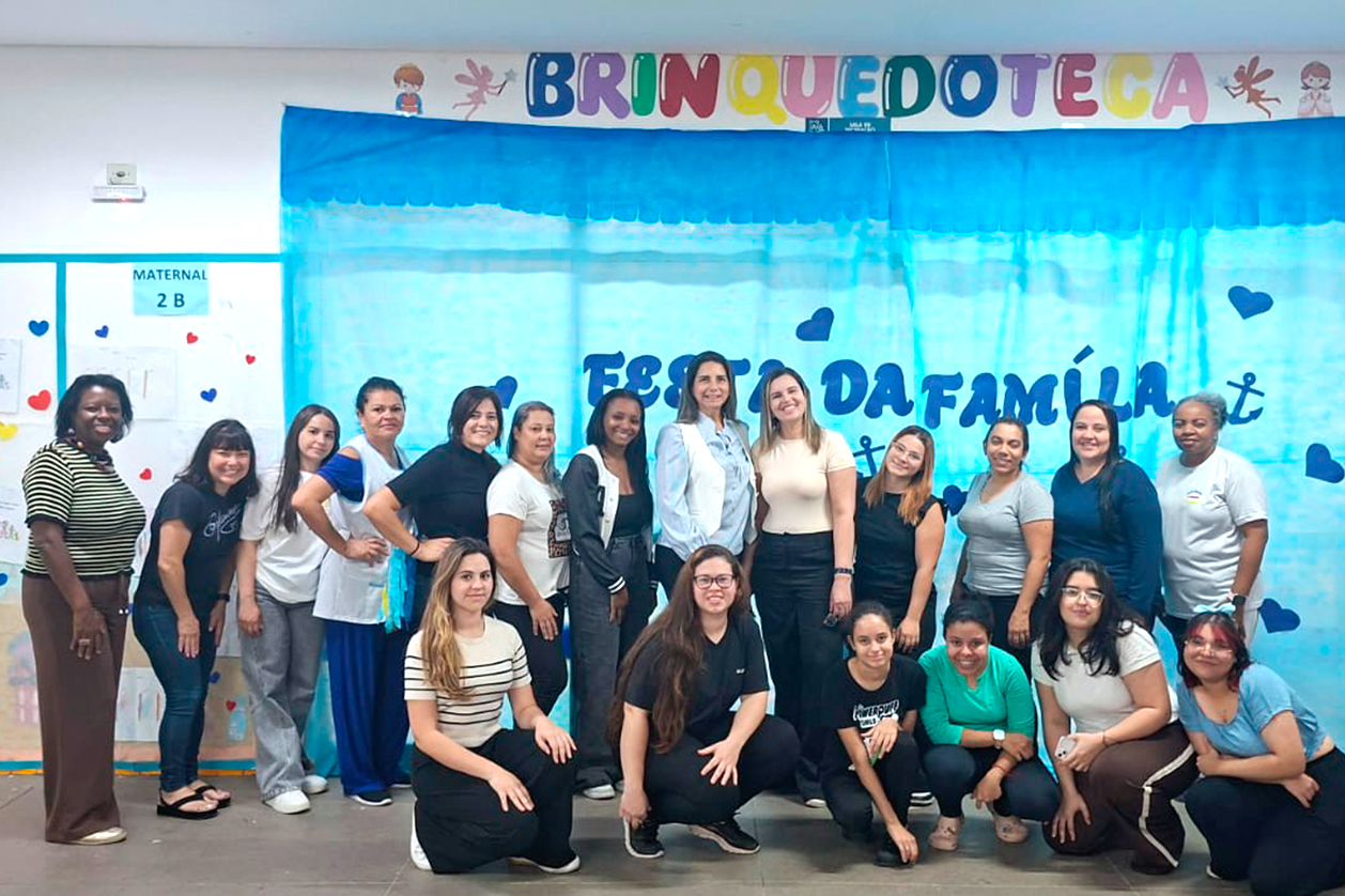 EMEI Professor Jomar Lopes da Silva celebrou a Festa da Família com diversão e afeto