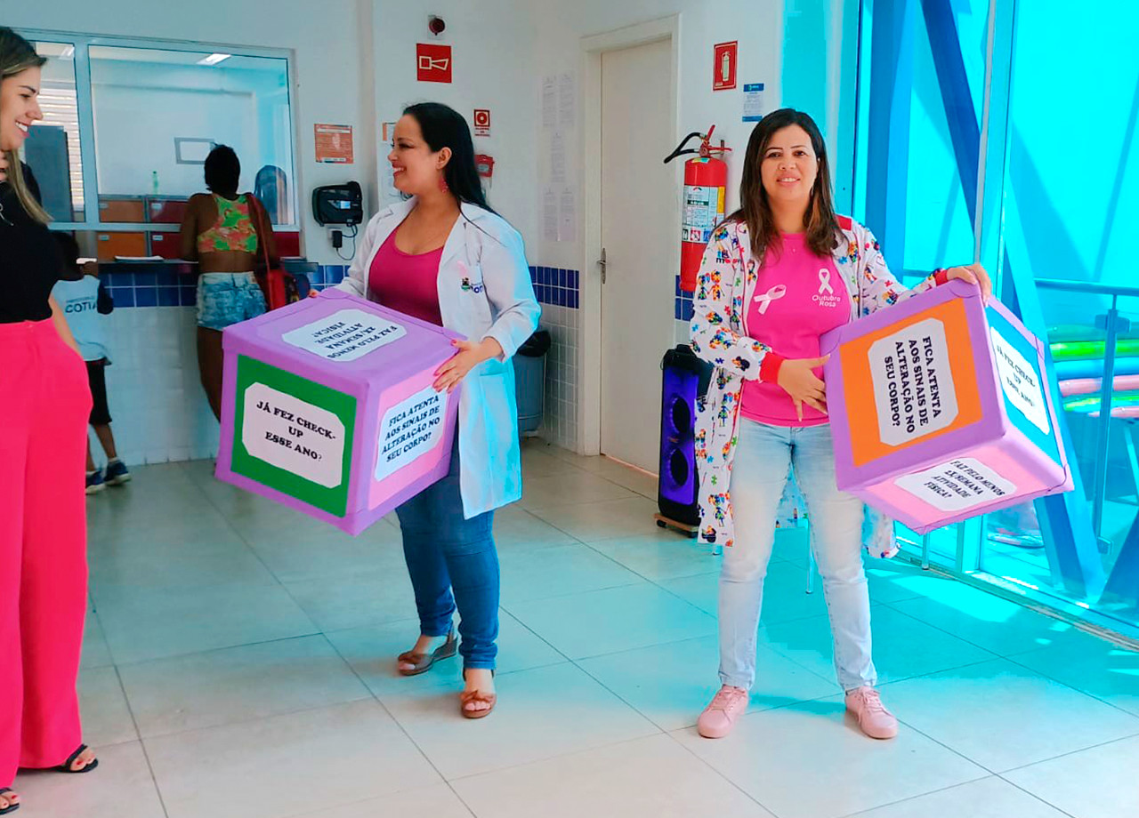 Ação ‘Outubro Rosa’