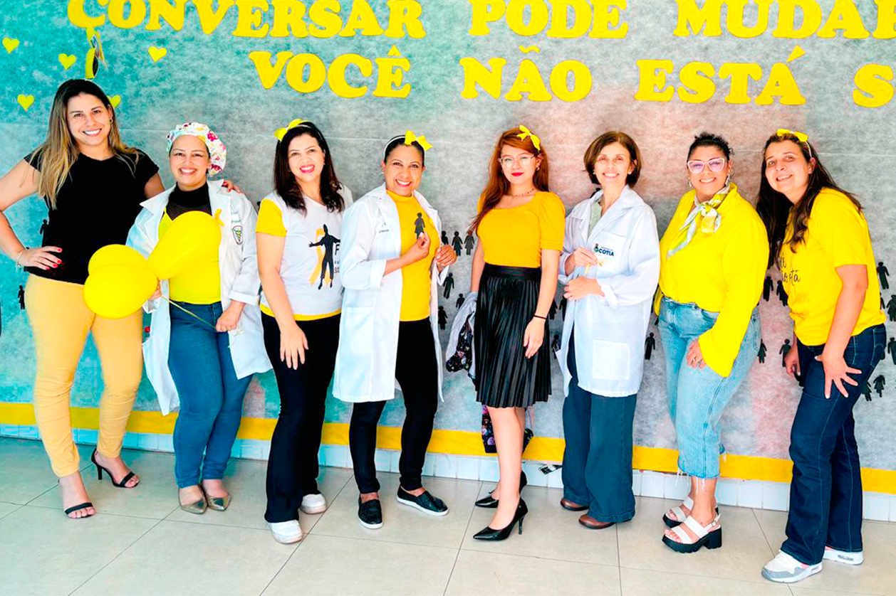 Centro Educacional Arakan promoveu ação do Setembro Amarelo sobre a valorização da vida 