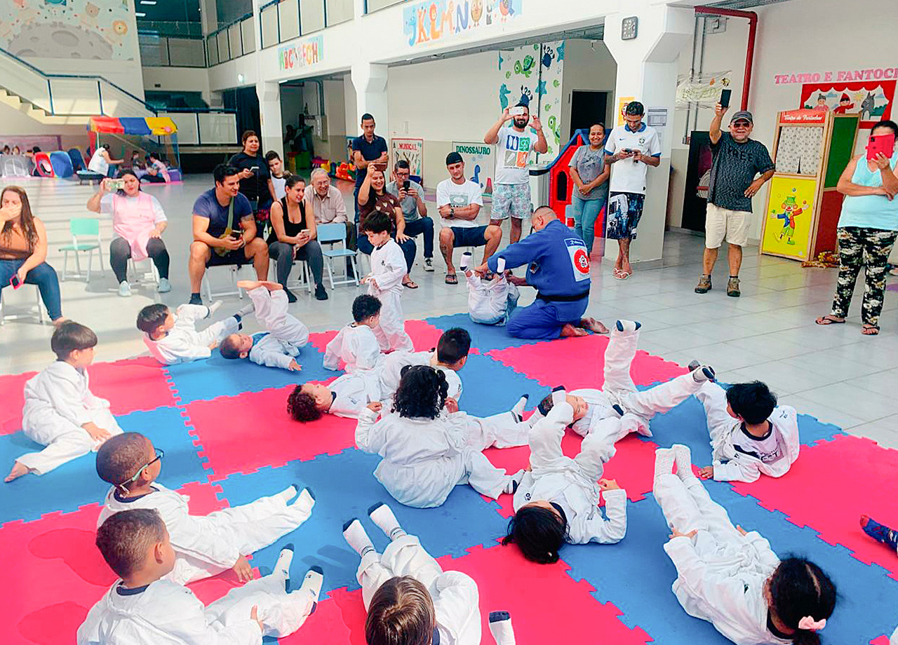 Aula Aberta de Judô 