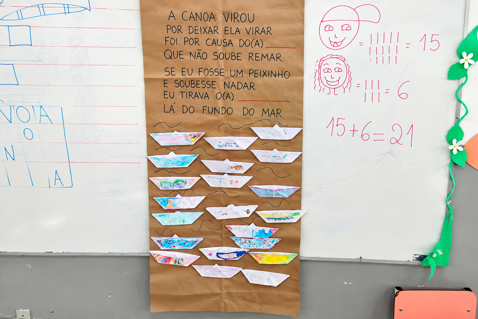 Centro Educacional Benedicta Stefano Antunes de Oliveira uniu música, leitura e escrita com a turma do Jardim II D