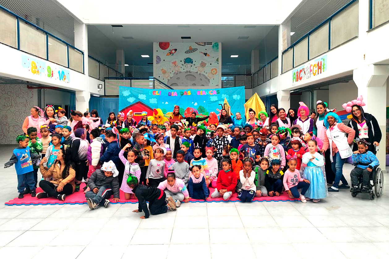 Semana das Crianças foi celebrada com criatividade e diversão no Centro Educacional Benedicta Stefano Antunes de Oliveira